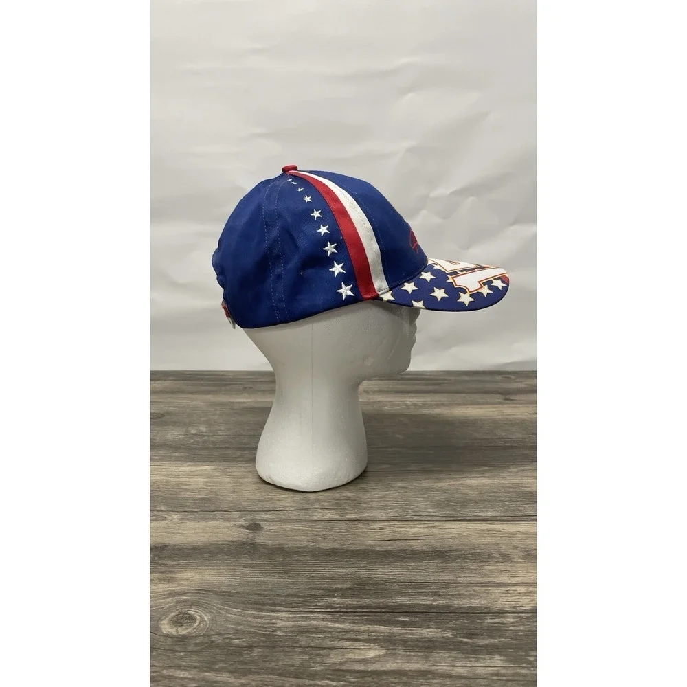 NAPA Racing Michael Waltrip #15 Hat NASCAR Blue Stars‎ Stripes Signature Cap